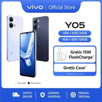 [NEW LAUNCH] vivo Y05 - Desain Premium, 6500mAh Tahan 3 Hari, IP65 Tahan Hujan, Tahan Banting Ekstre