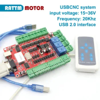 4 Axis USB CNC breakout board interface board controller USBCNC with Handle control USB port