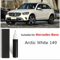 Suitable for Mercedes-Benz touch-up pen paint Chalk White 650 Polar white 149 Digital white 144 diamond 799 Fritillaria