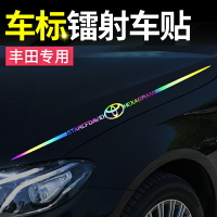 適用于豐田卡羅拉雷凌凱美瑞RAV4汽車貼紙裝飾車貼個性車身車標貼