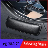 Universal Car Leg Cushion Knee Pad Thigh Support Pillow Car Seat Pillow Interior Accessories