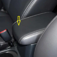 For Subaru XV 2012 2013 -2021 Customzied Microfibre Leather Center Armrest Cover car Interior For Subaru Forester 2008 2009-2018