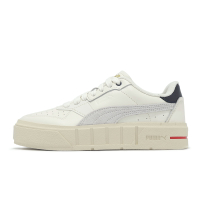 Puma 休閒鞋 Cali Court Jeux Sets Wns 女鞋 米白 藍 厚底 增高 復古  39309601