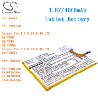 Cameron Sino 4000mAh Tablet Battery for Samsung Galaxy Tab A 7.0 2016 4G LTE EB-BT280ABA EB-BT280ABE GH43-04588A