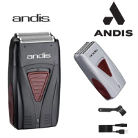 Andis 17170 Foil Lithium Titanium Shaver Smooth Shaving Cordless ANDIS Shaver For Men Razor Bald Hair Clipper 100% Original