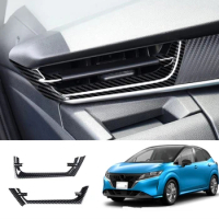 RHD For Nissan Note E13 2021 2022 front dashboard left right air condition outlet cover side AC vent cover interior accessories