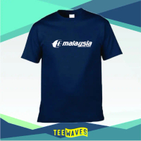 Kemeja-T Eksklusif, MAS AIRLINES, 100% Kapas, Terhad Lengan