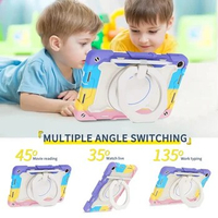 For Huawei MatePad 10.4 inch 2023 AGS5-W00 Case Kids Safe PC Silicon Shockproof Stand Tablet Cover For Huawei MatePad 10.4" 2023