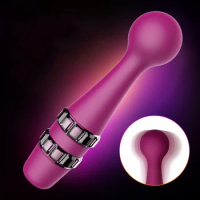 Female Erotic AV Vibrating Vibrator Nipple Clitoral Stimulation Vibrator Couple Sex Flirtation Vibrator Female Masturbation Toys