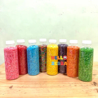 Beras Warna Warni | Beras Montessori | Rainbow Rice | Beras Sensory Play | Mainan Sensory | Biji bij