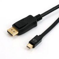 Mini DP cable 8K Mini Displayport to DP 1.4 cable 144hz 4K DP to Mini Displayport cable apple macboo