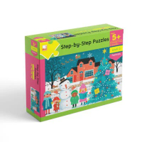 จิ๊กซอว์สำหรับเด็ก Step By Step Puzzle Lv.5 - Festivals (Age 5+) ของเล่นเสริมพัฒนาการ