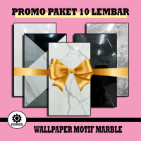[COD] PAKET PROMO 10 Lembar Wallfoam Motif Marbel Wallpaper Foam Marble Aluminium Foil Pvc Stiker