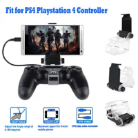 PS4 Accessories Smart Phone Clip Clamp Stand Bracket for PlayStation 4/Slim/Pro Dualshock 4 Controller Holder Joystick PS4 Mount