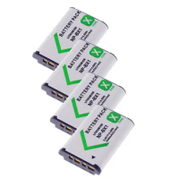 4 PACK NP-BX1 Li-ion Li-on Battery for SONY RX100 RX1 X TYPE