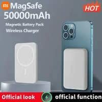 Xiaomi Macsafe Auxiliary Spare External Magnetic Battery Pack Power Bank Wireless Charger for iphone 15 13 14Pro Max Powerbank