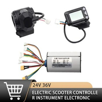 Electric scooter controller instrument electronic