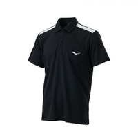 【美津濃 MIZUNO】 男款短袖POLO衫 32TAB01509（黑）