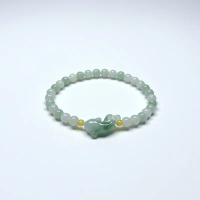 Gelang Giok Burma type A– Carving Ikan