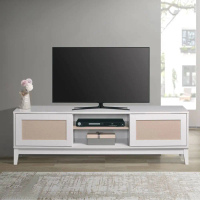 Furniture Direct ANGELA 6 Feet TV Cabinet- kabinet tv White