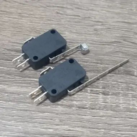 Limit switch plat panjang Saklar Micro Switch Dim beam sirene Dengan roda