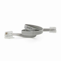 rj25 6p6c 25/35cm right tilt head flexible flat ribbon cable for LEGO EV3 data cable LEGO NXT