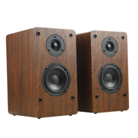 Home Music System Audio Bookshelf Speaker 2.0 Speakers Near-Field Active Speakers For TV, Optical/RCA Input, Remote Control