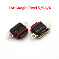 2Pcs USB Charging Port Connector Charger Plug Dock Replacement Parts For Google Pixel 5 5a 6