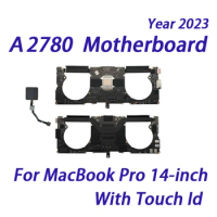 Year 2023 Replacement For MacBook Pro 16" M2 A2780 Motherboard Ram 16GB 32GB SSD 500GB 1TB 8TB Logic Board With Touch ID Button