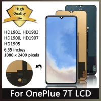 Tested For OnePlus 7T LCD 1+7T Display Touch Screen Digitizer Assembly Replacement Parts For One Plus 7T HD1901 HD190