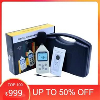 Gm1358 Lcd Digital Sound Level Meter Noise Meter Db Decibel Meter Meas