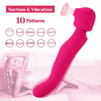 PHALLOSAN 10 Speeds Powerful Thumping ,Vibrating And Clitoris-sucking Vibrator 3 IN 1 Sex Toys for Adult Women Blowjob Clitoris
