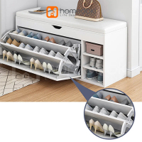Homedoki Lemari Sepatu Kayu Minimalis/Organizer Sepatu/