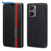 For Motorola Moto G14 Case Fashion Multicolor Magnetic Closure Leather Flip Case Cover with Card Holder 6.5 inches