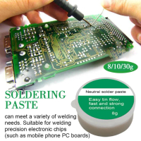 Sửa chữa hàn lớp mạ (tinning), sửa chữa bằng keo hàn và dầu, keo hàn dạng paste, tẩy rửa dạng paste,