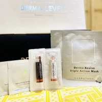 1 set Combo TINH CHẤT DERMATHOD DERMA LEVEL 345 Dưỡng Trắng - Căng Bóng (Trắng - Đen ) Sản phẩm chăm