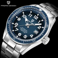 Luxury Brand PAGANI DESIGN Men Watches Business Sport Automatic Mechanical Wristwatch Luminous Stainless Steel Waterproof