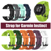 Silicone Wristband Watch Strap Case For Garmin Instinct Smart Watch Band Replacement Bracelet For Garmin Instinct Cover