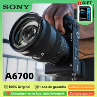 Sony Alpha A6700 E-Mount APS-C Mirrorless Digital Compact Camera Photographer Photography 4K Video 5-Axis Image Cameras 16-50mm