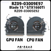 Laptop CPU Fan For Razer Blade 15 RZ09-0270 RZ09-02705E76 RZ09-03009E97 RZ09-03006W92 RZ09-03005E92 CPU &amp; GPU Cooling Fan