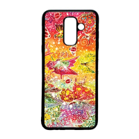 HEAVENCASE Case Casing SAMSUNG A6+ PLUS Softcase Motif Batik Bunga 03
