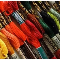 Benang Sulam Katun Kristik Embroidery DMC Art 117 Custom Order