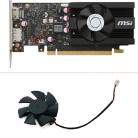 Cooling Fan 48MM 2PIN HA5010M12F-Z GT1030 GPU FAN For MSI ZOTAC MSI Gigabyte GeForce GT 1030 2GB LP OCV1 Graphics card Fans