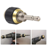 1/4 Inch 60mm Hexagonal Shank Quick Coupling Power Tool Accessories Electric Drill Adapters Drill Bit Holder Parts dropshipping