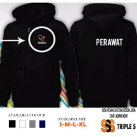 Terlaris JAKET RESLETING PERAWAT - STETOSKOP BISA REQUEST NAMA  Price