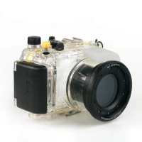Scuba 40 meters 130ft Diving Housing Underwater Waterproof Camera Case For Sony RX100 II Mark II 2 DSC-RX100 Mark 2