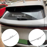 ABS Car Rear Tail Light Lamp Trim Trunk Decoration Frame Cover Auto Exterior Accessories For BYD ATTO3/Yuan Plus 2022 2023 2024