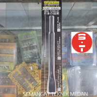 MATA BOR BETEL PAHAT SDS PLUS CHISEL BOR BOBOK FLAT GEPENG 25cm HYPER