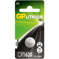 GP 超霸 鈕型鋰電池 CR1620 3V 1入