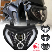 MT09 FZ09 2014-2016 MT07 2018-2019 Headlights Motorcycle LED Headlight Assembly E-MARK For Yamaha MT 09 2014 MT 07 2018-2019